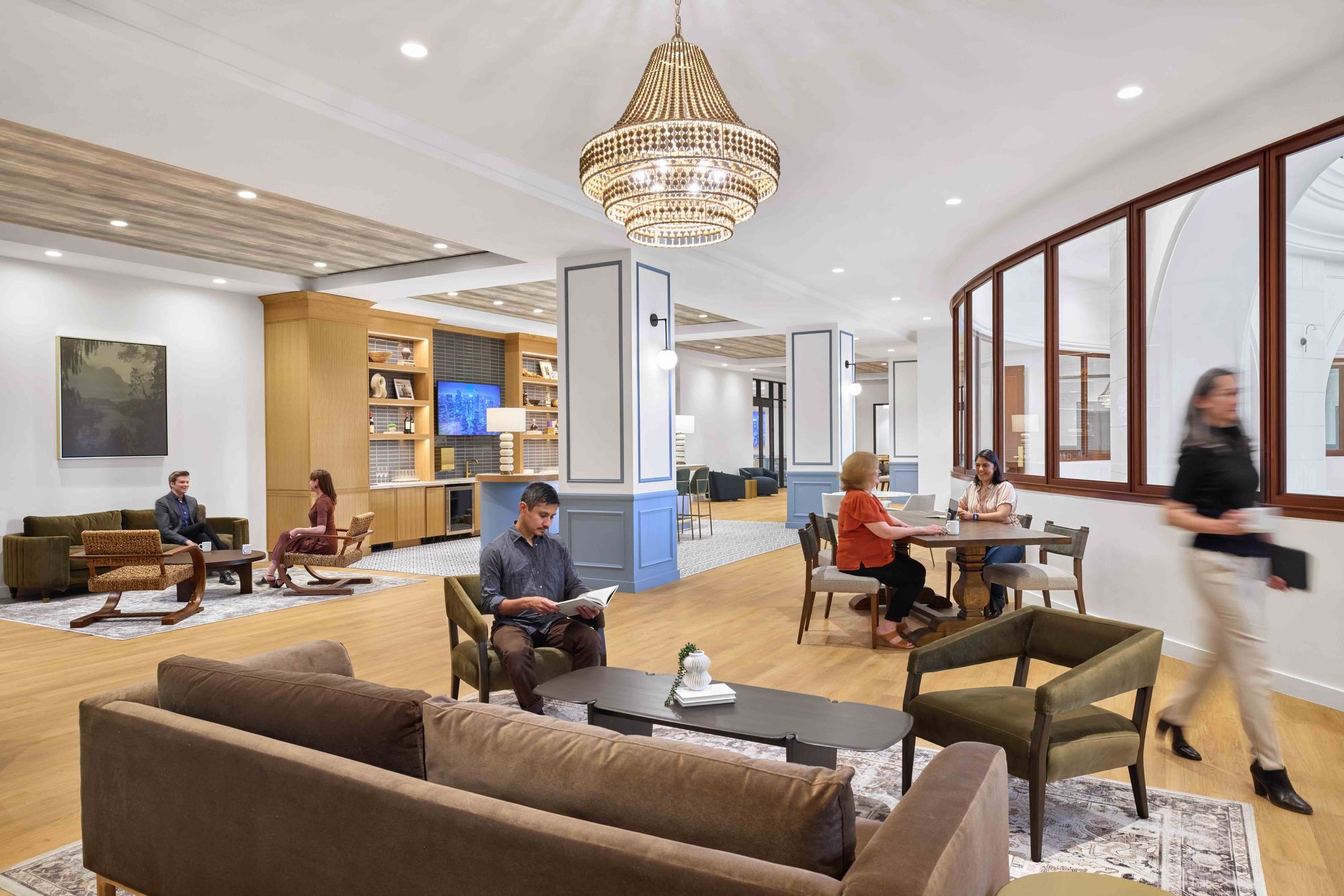 Rubicon Point Rotunda tenant lounge