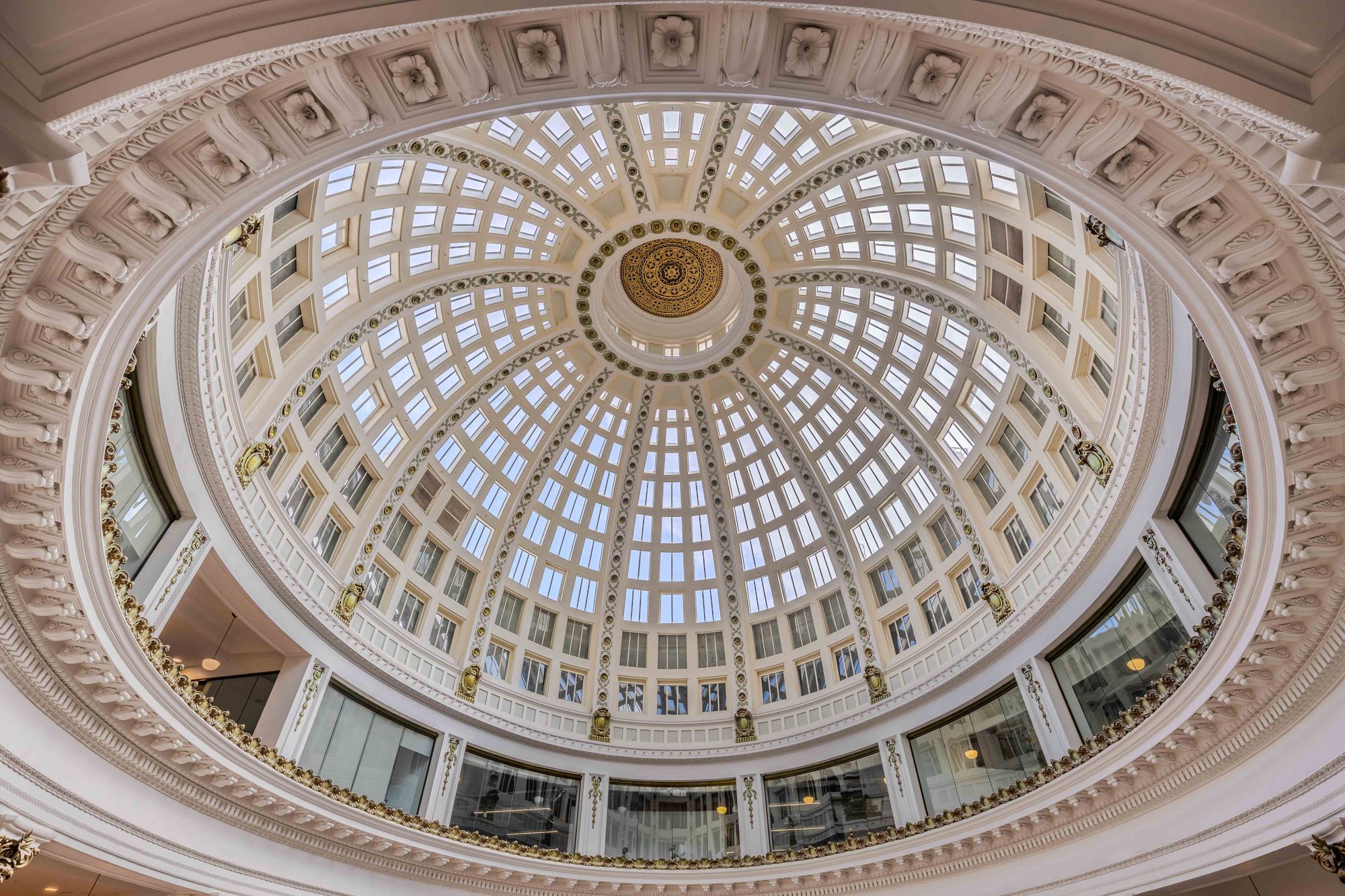 The Rotunda dome in Oakland